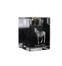 Canadian Horse - Candle holder with picture of a horse, crystal tealight holder, personalised gift by Art-Dog brand