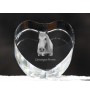 Camargue Horse - a photo of a horse in crystal, a crystal heart, a unique frame with a photo from the Art-Dog brand