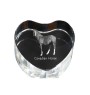 Canadian Horse - a photo of a horse in crystal, a crystal heart, a unique frame with a photo from the Art-Dog brand