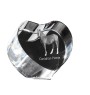 Canadian Horse - a photo of a horse in crystal, a crystal heart, a unique frame with a photo from the Art-Dog brand