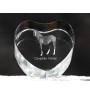 Canadian Horse - a photo of a horse in crystal, a crystal heart, a unique frame with a photo from the Art-Dog brand