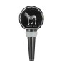 Cheval canadien - Bouchon de bouteille en cristal avec cheval, bouchon de vin unique avec photo, cadeau personnalisé pour sommelier par la marque Art-Dog