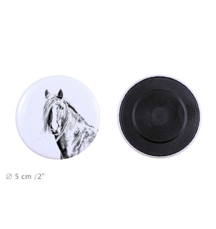 Canadian Horse - magnet with a horse, a unique imprint of the Art-Dog horse brand