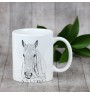 Camargue-Pferd - Tasse mit Hund, personalisierte Tasse mit Druck, klassisches Geschenk für jeden von der Marke Art-Dog.
