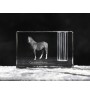 Cheval canadien - Porte-stylos, organiseur en cristal avec image d'un cheval, décoration de bureau unique par la marque Art-Dog