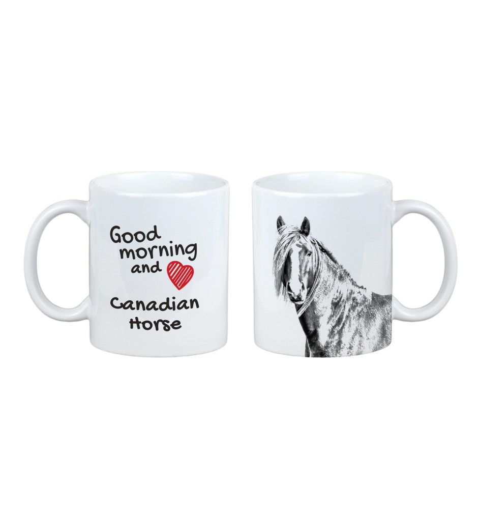 Canadian Horse - cup with a dog, personalized cup with a print, a classic gift for everyone from the Art-Dog brand