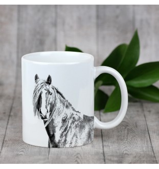 Cheval canadien - tasse avec chien, tasse personnalisée avec impression, cadeau classique pour tous de la marque Art-Dog