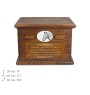 Danish Warmblood - urn for horse ashes, personalized urn with a photo, large box for horse ashes by Art-Dog brand