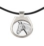 Warmblood danois - collier avec un cheval, pendentif personnalisé avec une photo, un collier unique pour femmes et hommes de la marque Art-Dog