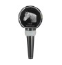 Danish Warmblood - Crystal bottle stopper with horse, unique wine stopper with photo, personalised gift for sommelier by Art-Dog brand