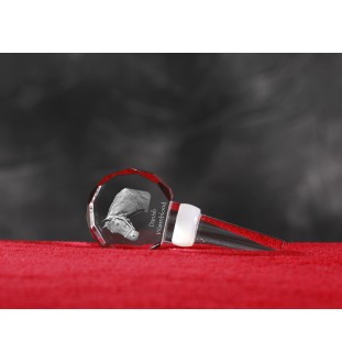 Duński koń gorącokrwisty grubszy stopper do wina z koniem Art-Dog