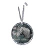Duński koń gorącokrwisty medal kryształowy z koniem Art-Dog