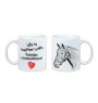 Warmblood danois - tasse avec un cheval, tasse avec une photo, cadeau personnalisé de la marque Art-Dog