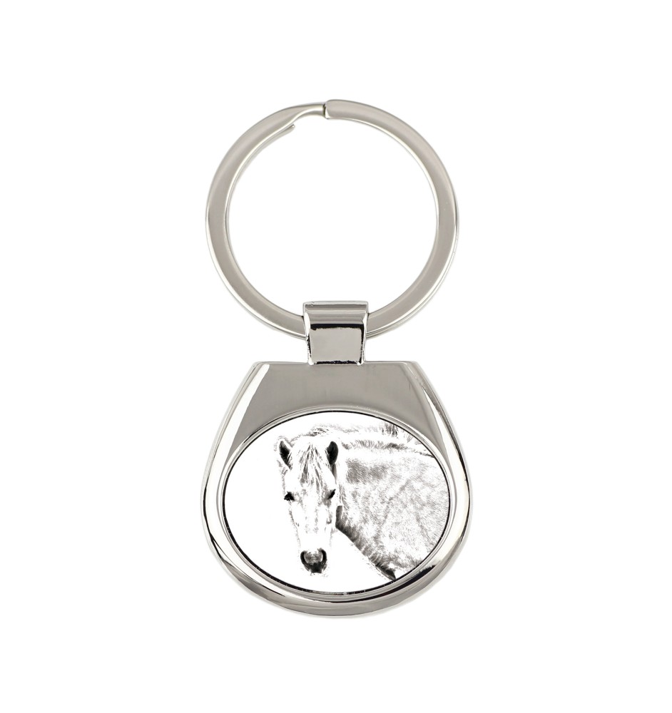 Cheval Fjord - porte-clés avec un cheval, porte-clés imprimé, breloque personnalisée de la marque Art-Dog