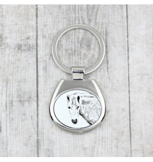 Cheval Fjord - porte-clés avec un cheval, porte-clés imprimé, breloque personnalisée de la marque Art-Dog