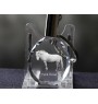 Fjord Horse - pendant with a picture of a horse, crystal key ring in a gift box, unique gift by Art-Dog brand