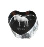 Cheval Fjord - une photo de cheval dans un cristal, un cœur en cristal, un cadre exceptionnel avec une photo de la marque Art-Dog