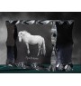 Fjord Horse - kryształ ze zdjęciem konia, szklana statuetka ze zdjęciem, wyjątkowa ramka ze zdjęciem marki Art-Dog