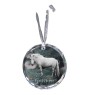 Koń fiordzki medal kryształowy z koniem Art-Dog