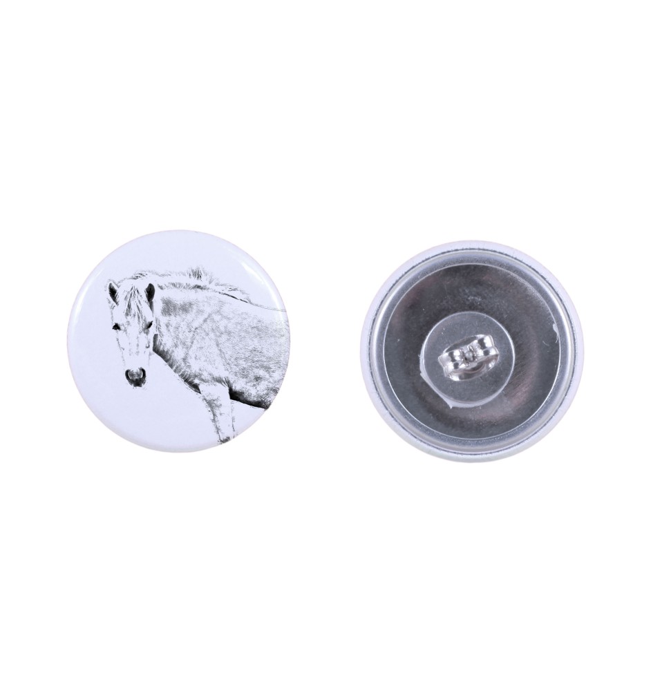 Fjordpferd - deine Ohrringe, handgemacht, Schmuck handgefertigt von der Marke Art-Dog