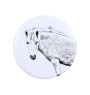 Fjord Horse - magnet with a horse, a unique imprint of the Art-Dog horse brand