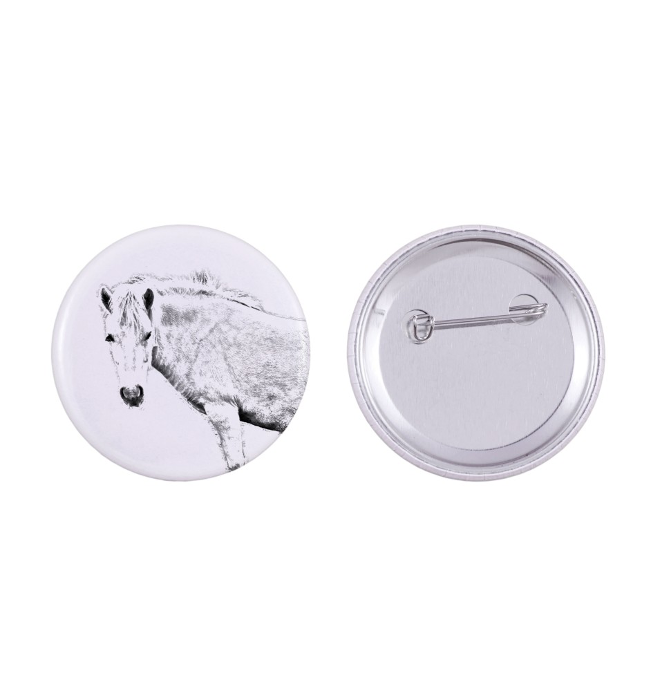 Fjordpferd - Magnet mit Pferd, ein einzigartiges Abdruck des Pferdes der Marke Art-Dog