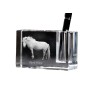 Fjord Horse - Pen stand, crystal organiser with picture of a horse, unique desk decoration by Art-Dog brand