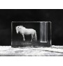 Fjord Horse - Pen stand, crystal organiser with picture of a horse, unique desk decoration by Art-Dog brand