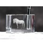 Fjord Horse - Pen stand, crystal organiser with picture of a horse, unique desk decoration by Art-Dog brand