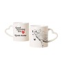 Fjord Horse - cup with a dog, adorable cup with a heart-shaped handle, universal gift from the Art-Dog brand