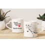 Fjord Horse - cup with a dog, adorable cup with a heart-shaped handle, universal gift from the Art-Dog brand