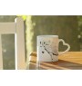 Fjord Horse - cup with a dog, adorable cup with a heart-shaped handle, universal gift from the Art-Dog brand