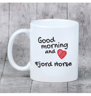 Fjord Horse - cup with a dog, personalized cup with a print, a classic gift for everyone from the Art-Dog brand
