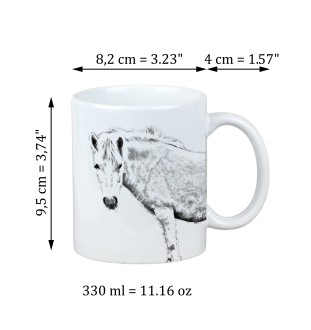 Fjordpferd - Tasse mit Pferd, niedliche Tasse mit Grafik, Geschenk mit Ihrem Foto von der Marke Art-Dog