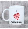 Fjordpferd - Tasse mit Pferd, niedliche Tasse mit Grafik, Geschenk mit Ihrem Foto von der Marke Art-Dog