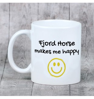Cheval Fjord - tasse avec un cheval, une tasse joyeuse pour les amoureux des chiens, un cadeau personnalisé de la marque Art-Dog