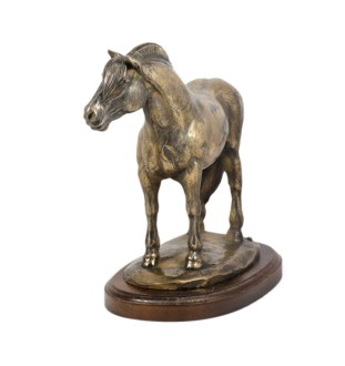 Fjord Horse - horse figurine, horse silhouette on wood, prestigious award in the Art-Dog brand competition