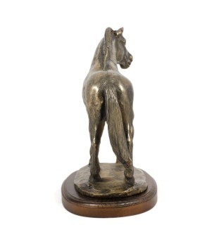 Fjord Horse - horse figurine, horse silhouette on wood, prestigious award in the Art-Dog brand competition