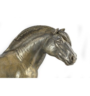 Fjord Horse - horse figurine, horse silhouette on wood, prestigious award in the Art-Dog brand competition
