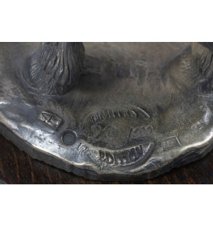 Fjordpferd - Reiterstatue, Pferdesilhouette auf Holz, prestigeträchtiger Preis im Wettbewerb der Marke Art-Dog