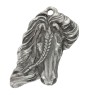 Bay Horse - silver-plated key ring, handbag decoration, backpack pendant by Art-Dog