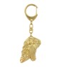 Bay Horse - Gilded key ring with horse, handbag decoration, luxury accessory by Art-Dog brand