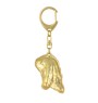 Bay Horse - Gilded key ring with horse, handbag decoration, luxury accessory by Art-Dog brand