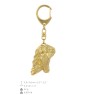 Cheval bai - Porte-clés doré avec cheval, décoration de sac à main, accessoire de luxe de la marque Art-Dog