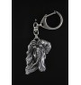 Bay Horse Silver-plated keychain with a horse in a gift box, handbag ornament, backpack pendant by Art-Dog