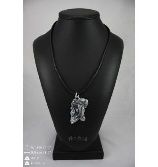 Braunes Pferd - Halskette mit Pferd, versilberter Anhänger für den Pferdefan, einzigartiger Schmuck der Marke Art-Dog