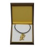 Bay Horse - naszyjnik z koniem w pudełku prezentowym, pozłacana zawieszka dla fana koni efektowna biżuteria marki Art-Dog