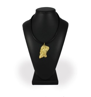 Bay Horse - naszyjnik z koniem w pudełku prezentowym, pozłacana zawieszka dla fana koni efektowna biżuteria marki Art-Dog