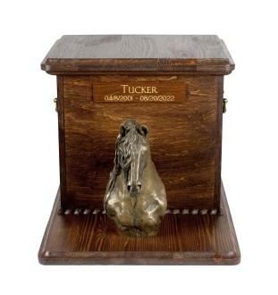 Koń fryzyjski duża urna z popiersiem konia Art-Dog