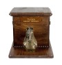 Braunes Pferd "Urn for horse ashes, personalized urn with a horse bust, large box for horse ashes by Art-Dog"   "Urne für Pferdeasche, personalisierte Urne mit einem Pferdebüste, große Box für Pferdea